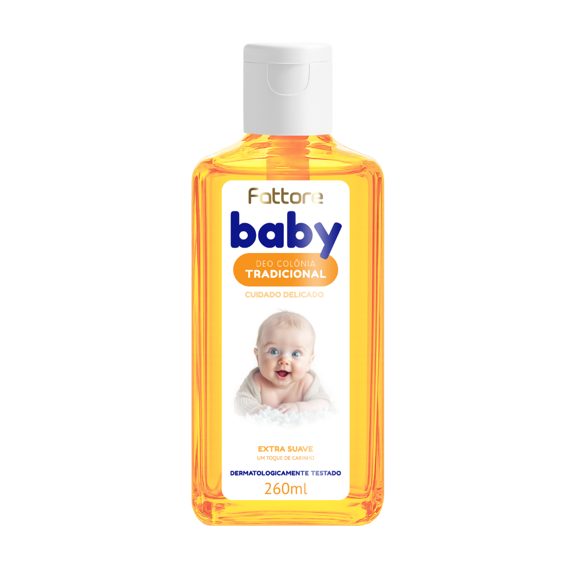 Fattore Kit Cuidado Infantil Baby Extra Suave Tradicional (4 Itens)