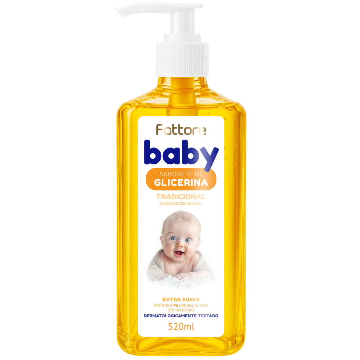 Fattore Kit Cuidado Infantil Baby Extra Suave Tradicional (4 Itens)