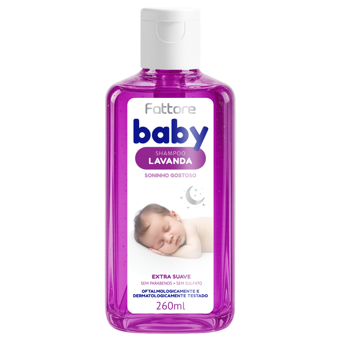 Fattore Kit Cuidado Infantil Baby Extra Suave Lavanda (4 Itens)