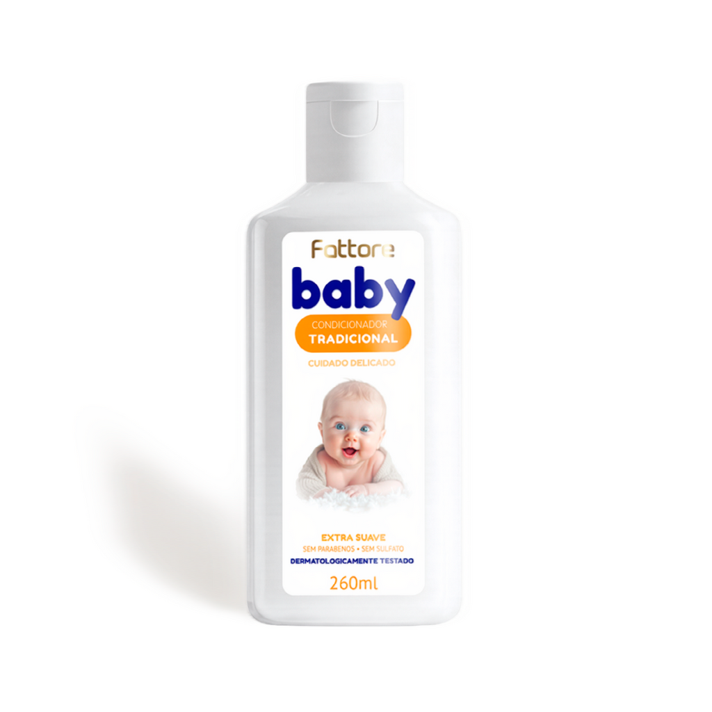 Fattore Condicionador Baby Extra Suave Tradicional – 260ml