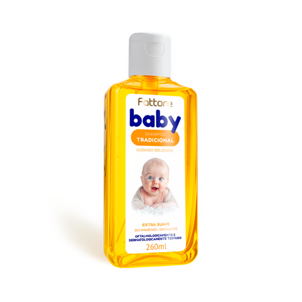 Fattore Shampoo Baby Extra Suave Tradicional – 260ml