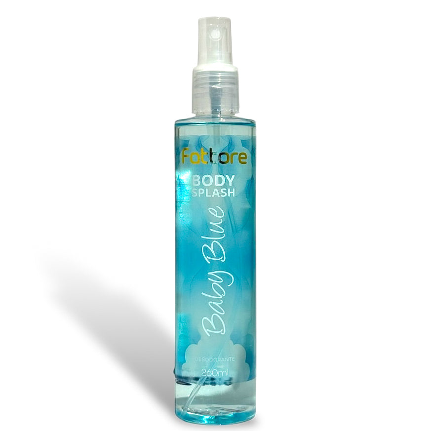 Body Splash Fattore Baby Blue 260ml – Suave e Refrescante