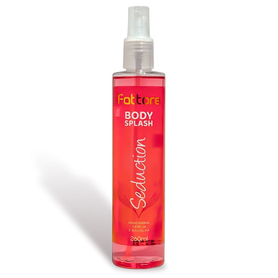 Fattore Body Splash Seduction 260ml – Fragrância Envolvente