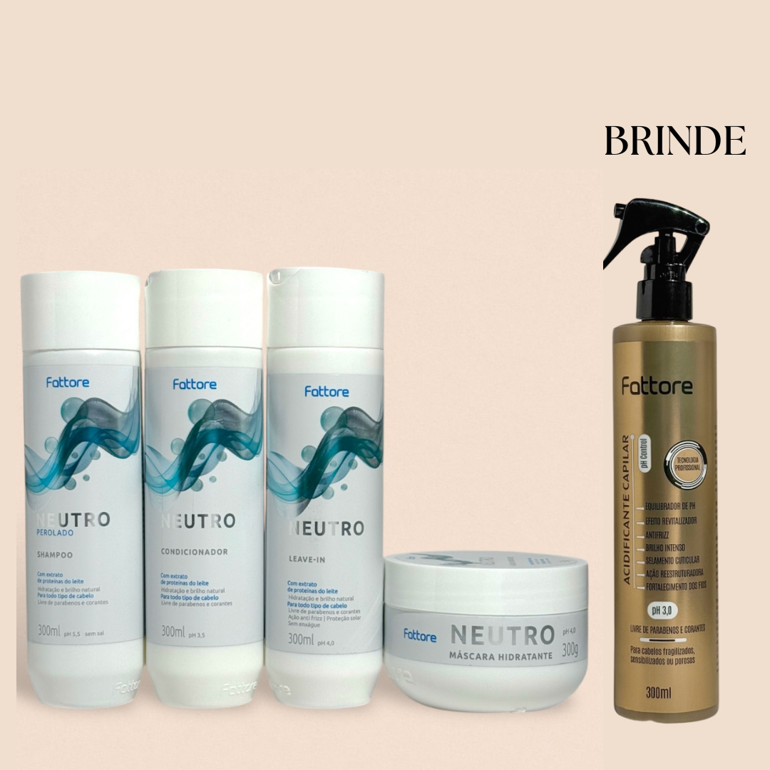 Fattore Kit Neutro (acidificante grátis)
