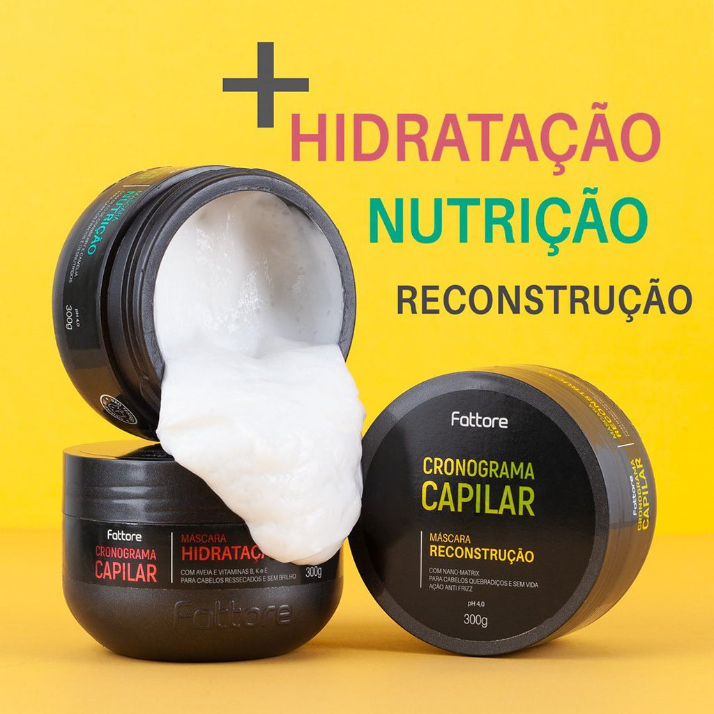 Fattore Máscara Cronograma Capilar Hidratação – 300g
