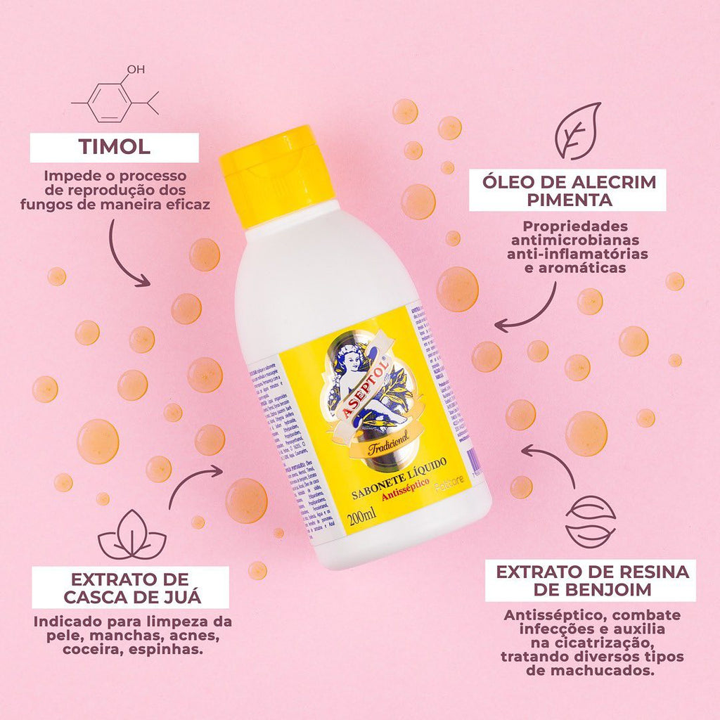 Aseptol Sabonete Antisséptico Tradicional 90ml