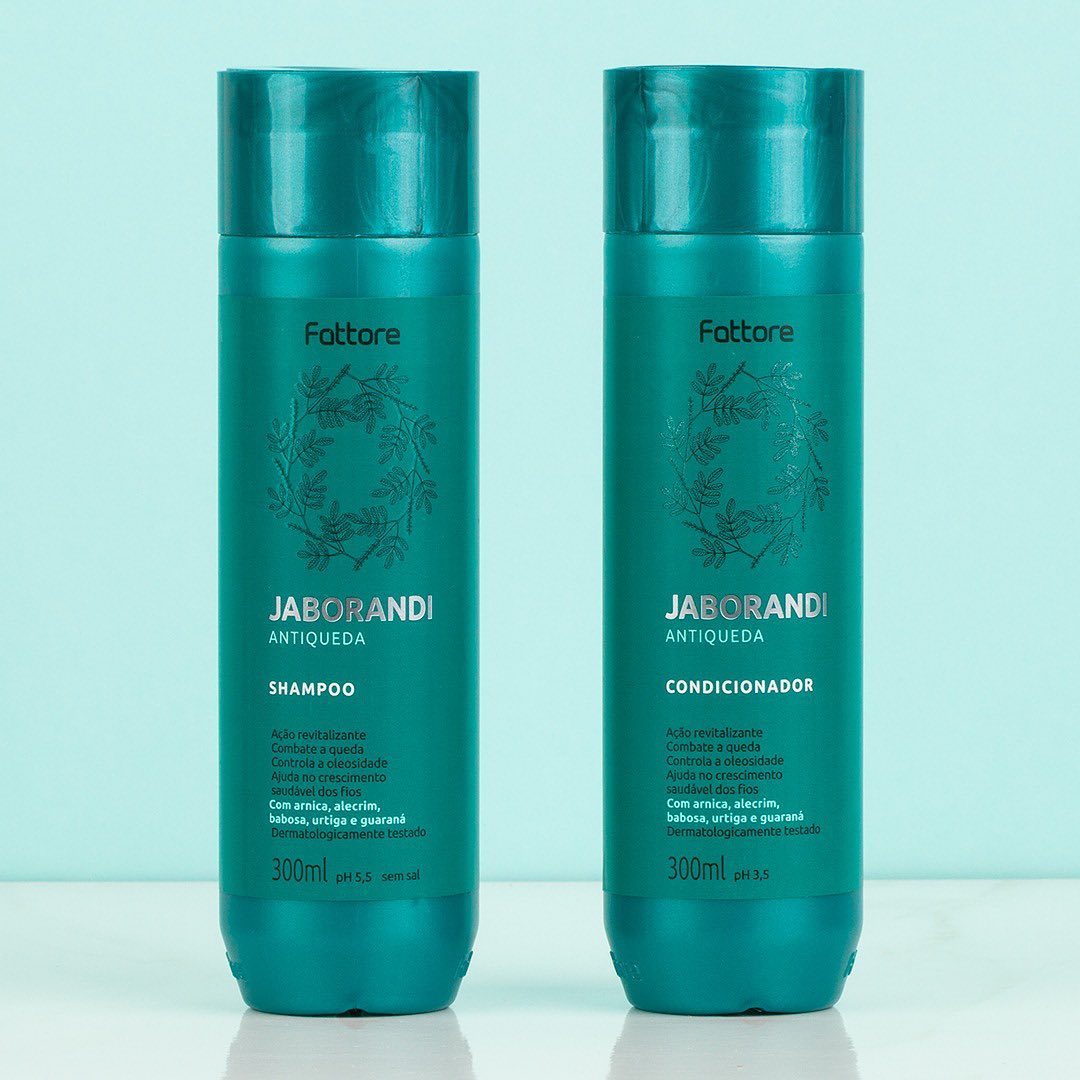 Fattore Condicionador Jaborandi Antiqueda 300ml – Extratos Naturais