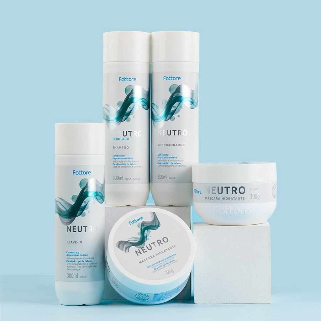Fattore Máscara Hidratante Neutro pH 4.0 300g – Hidratação e Brilho