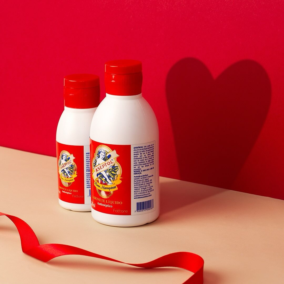 Aseptol Sabonete Antisséptico Rosas Marroquinas 200ml – Fattore