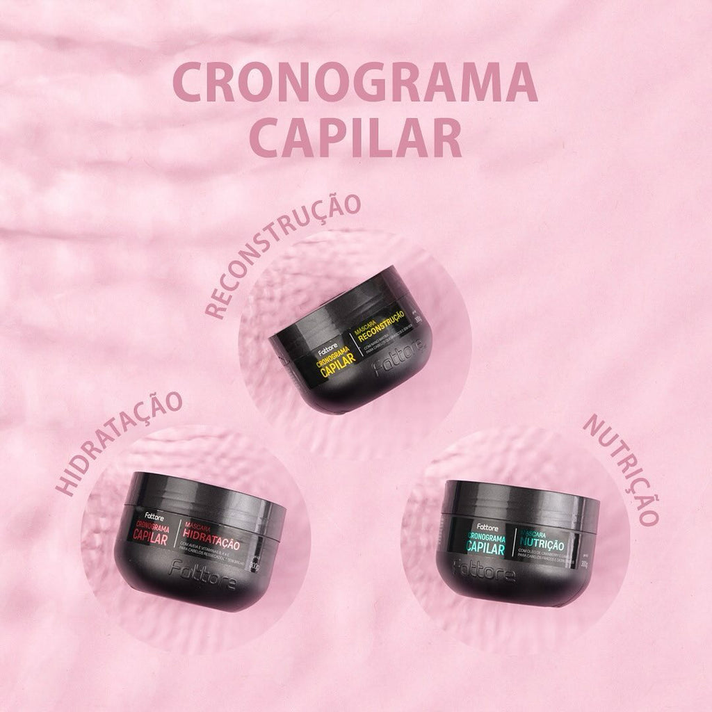 Fattore Máscara Cronograma Capilar Nutrição –– 300g