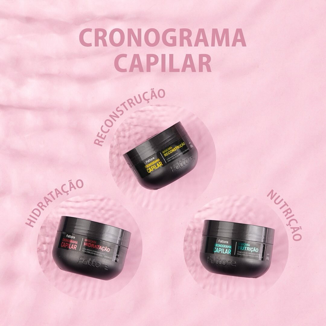 Fattore Máscara Cronograma Capilar Nutrição –– 300g