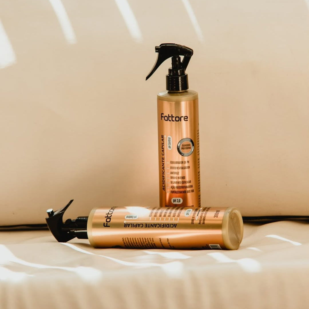 Fattore Spray Acidificante – Regulador de pH e Brilho Sem Frizz 300ml