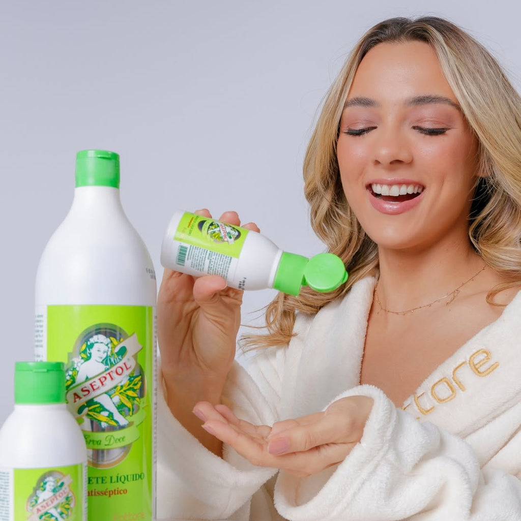 Aseptol Sabonete Antisséptico Erva Doce 1 Litro