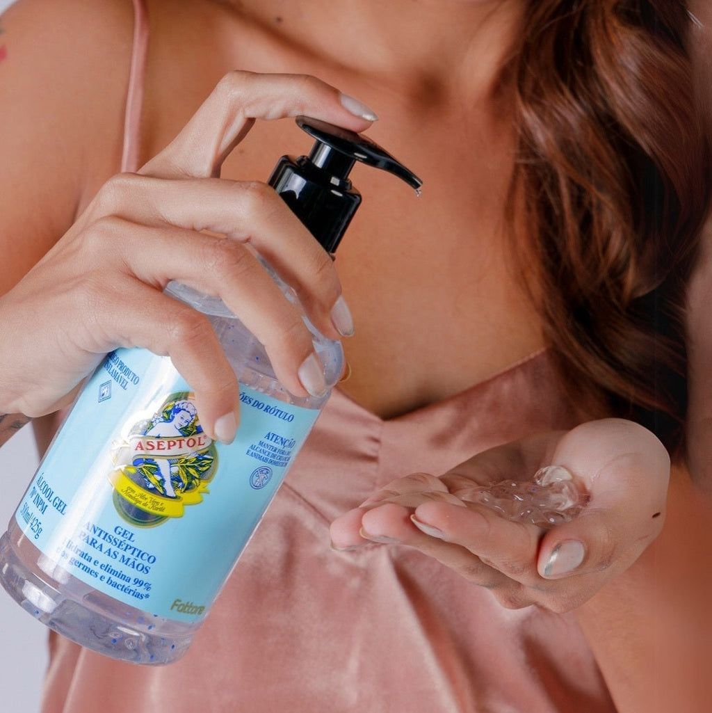 Aseptol Gel Antisséptico para as Mãos 500ml – Higienização e Proteção
