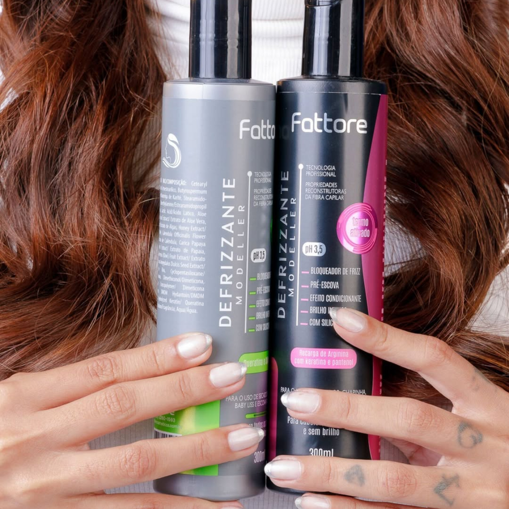 Fattore Defrizzante Queratina – Protetor Térmico e Anti-Frizz 300ml