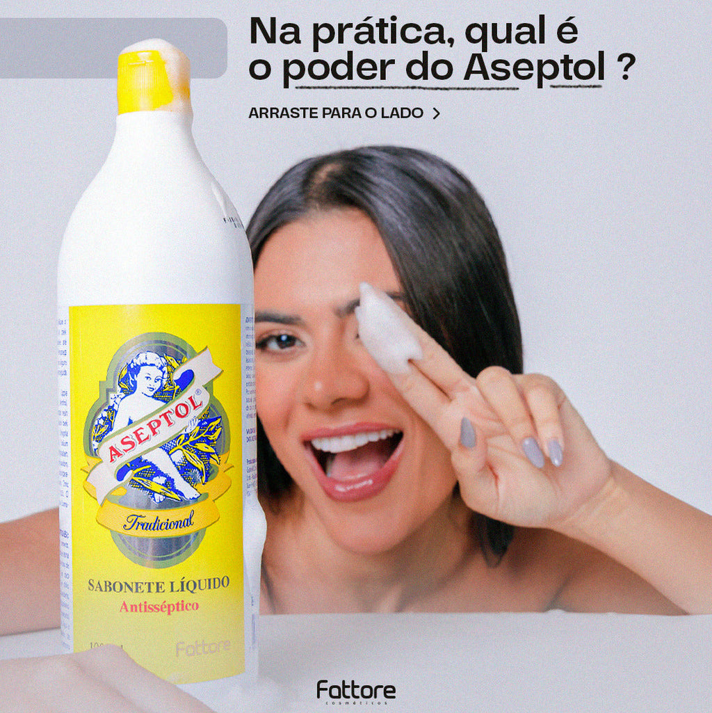 Aseptol Sabonete Antisséptico Tradicional 1 Litro