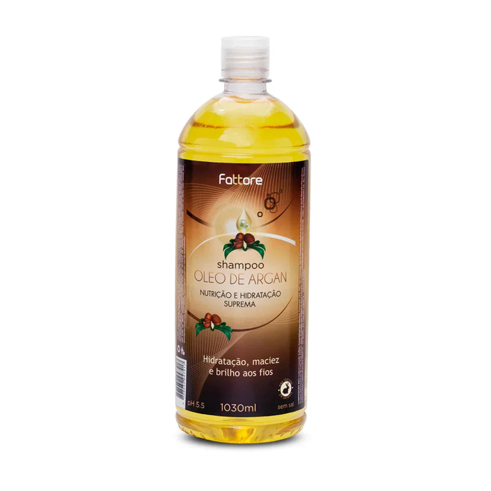 Fattore Lavatório Shampoo Óleo de Argan 1030ml