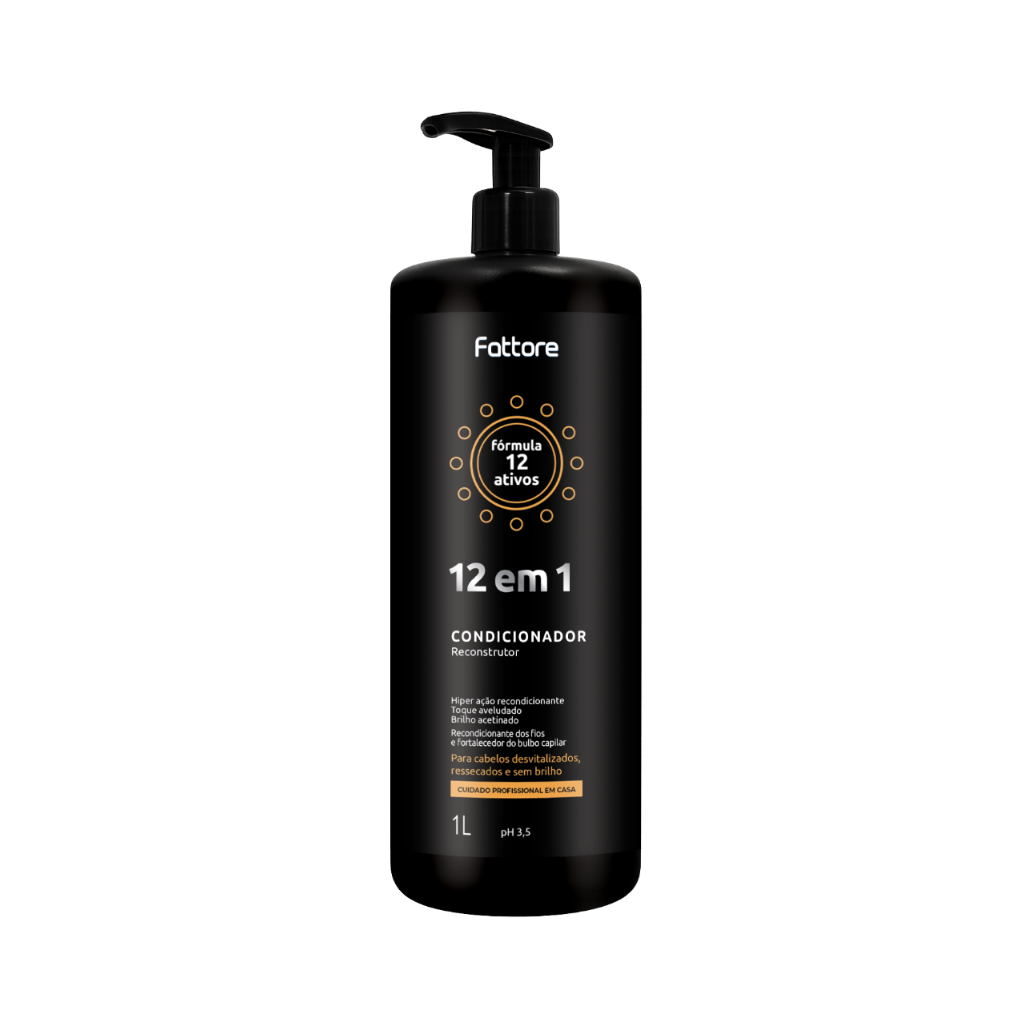 Fattore Condicionador Reconstrutor 12 em 1 1L - Reconstrução Profunda