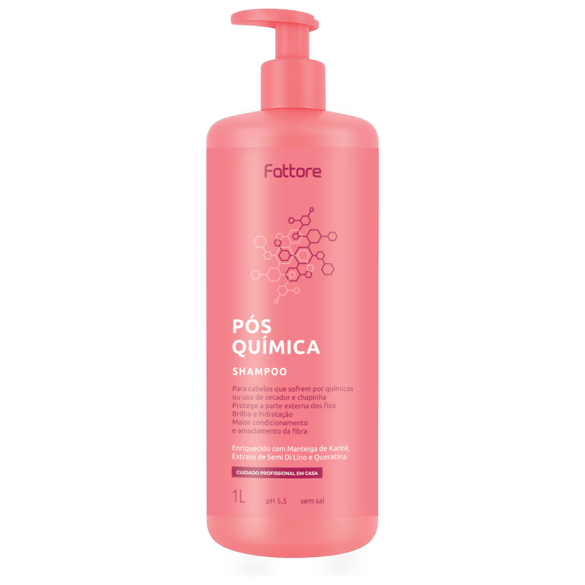 Shampoo Fattore Pós Química 1L