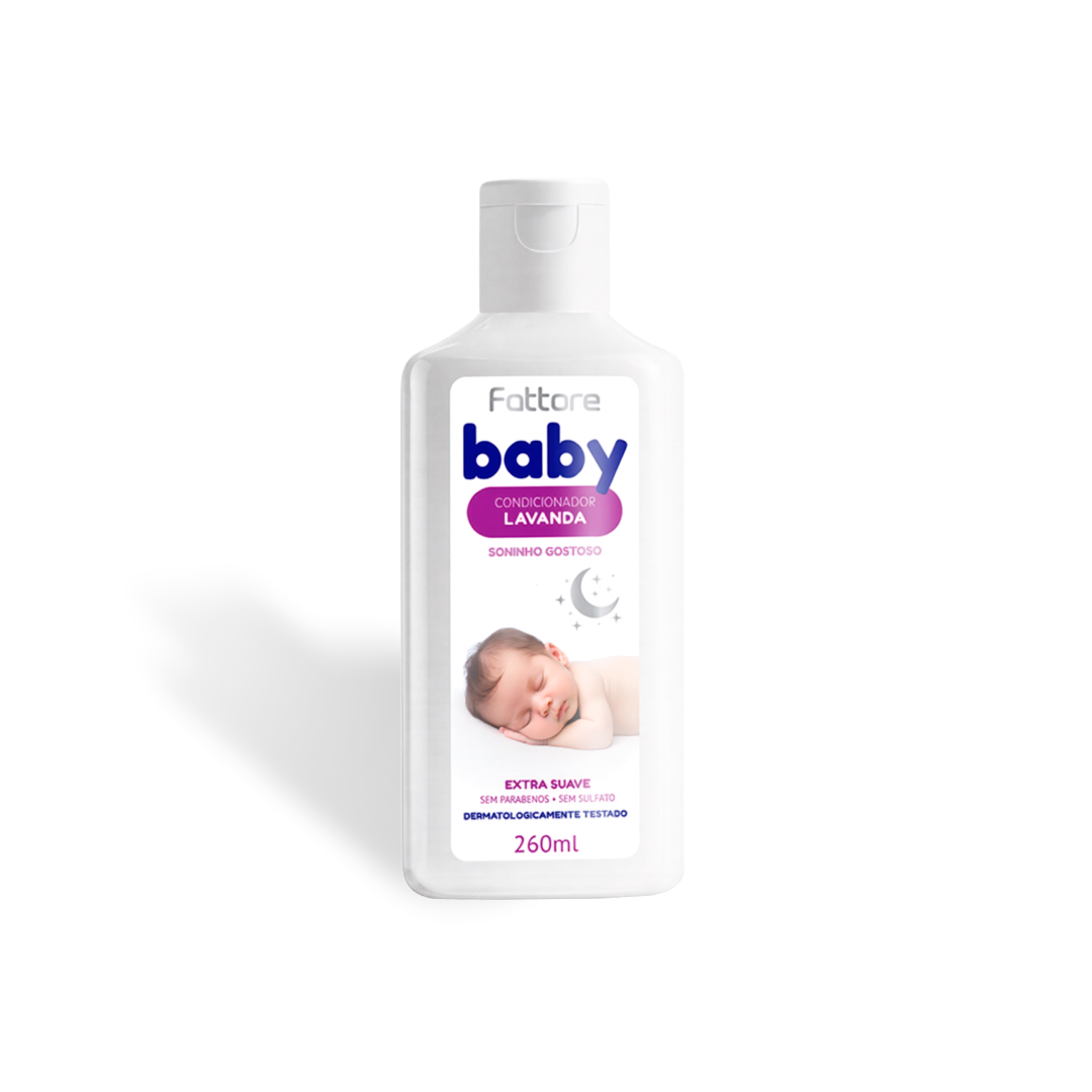 Fattore Condicionador Extra Suave Baby Lavanda – 260ml
