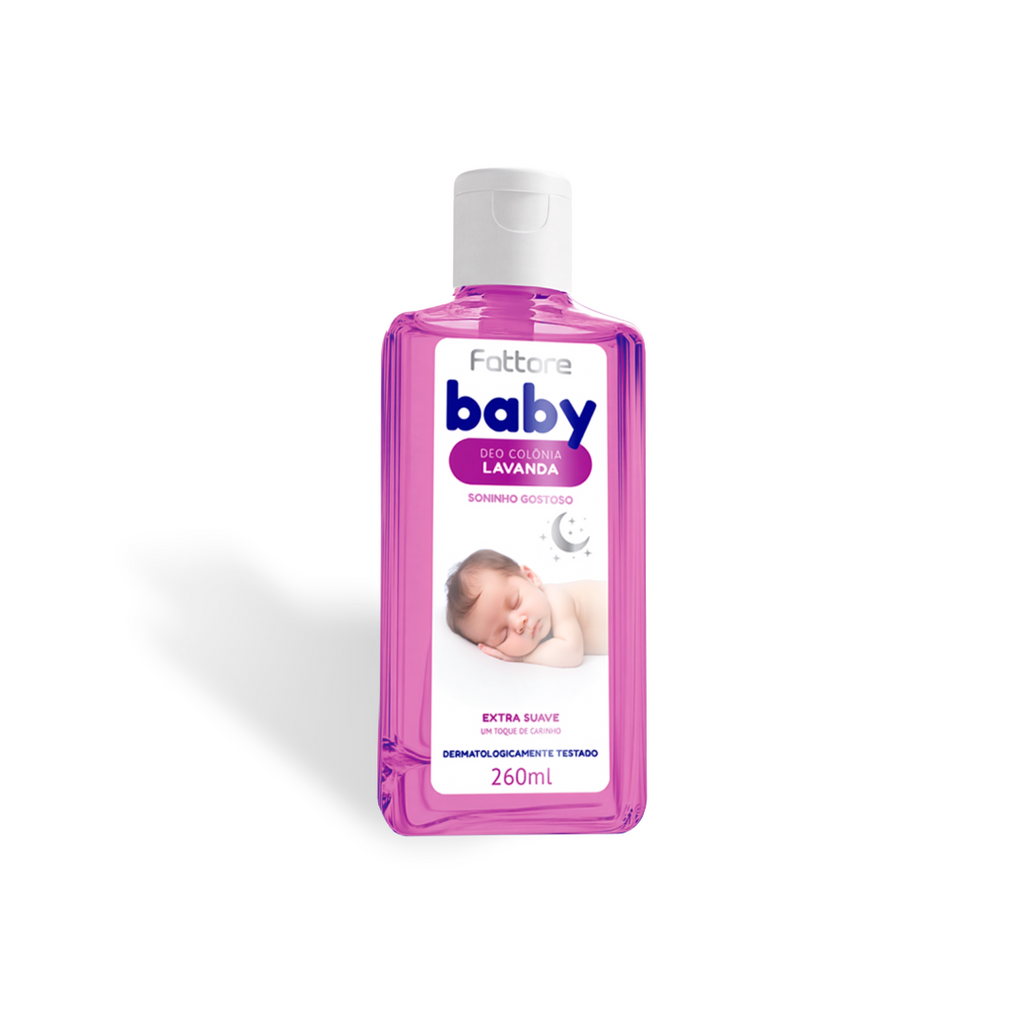 Fattore Deo Colônia Baby Extra Suave Lavanda – 260ml