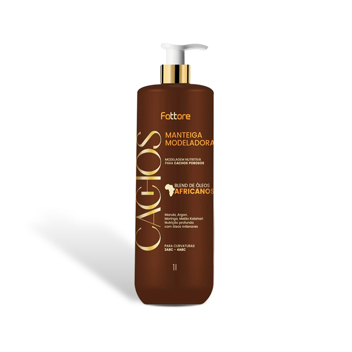 Fattore Manteiga Modeladora Cachos 1L – Nutrição e Definição
