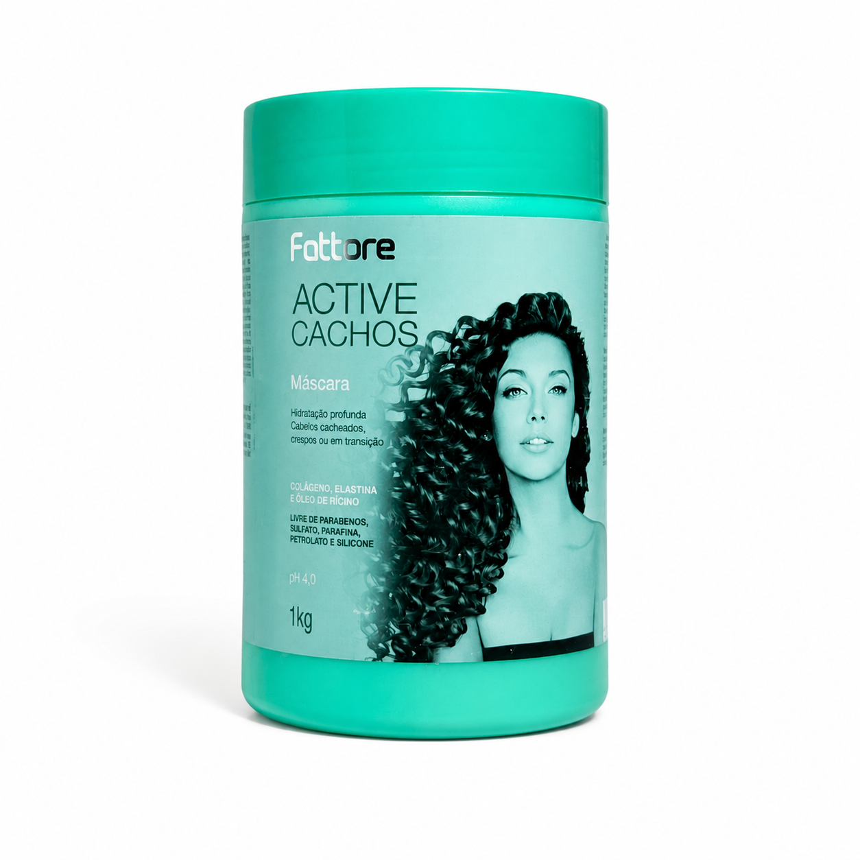 Fattore Máscara Active Cachos 1KG – Hidratação Profunda