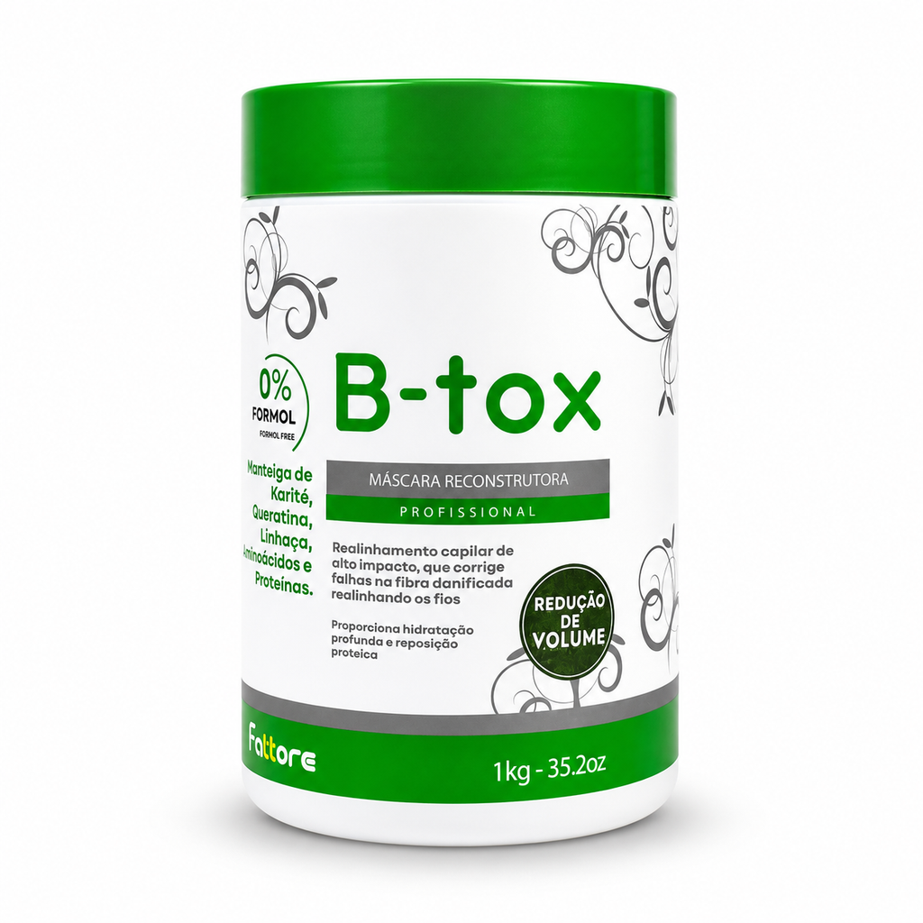 Fattore Máscara Botox Capilar Organique Profissional  – 1KG