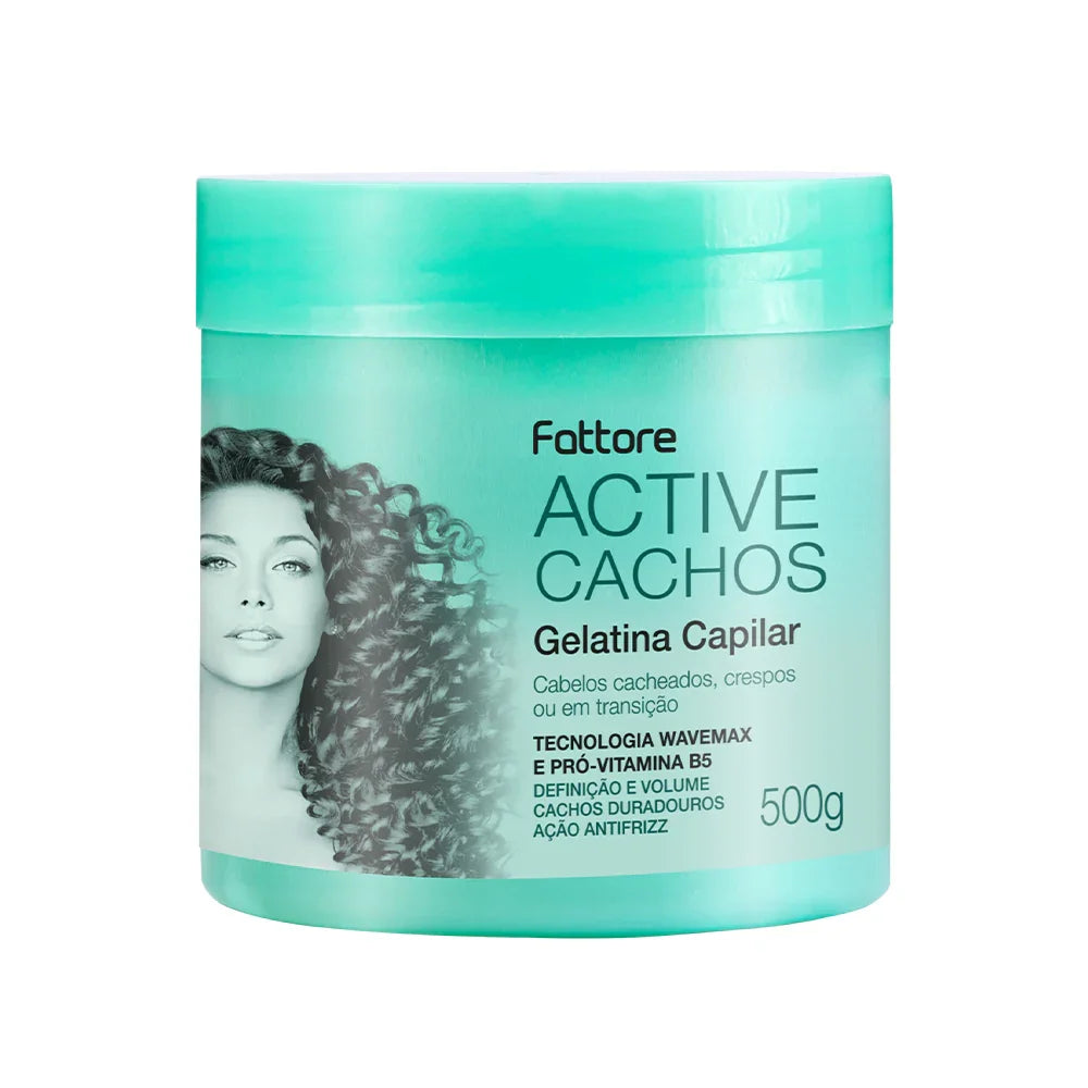 Fattore Gelatina Capilar Active Cachos 500g