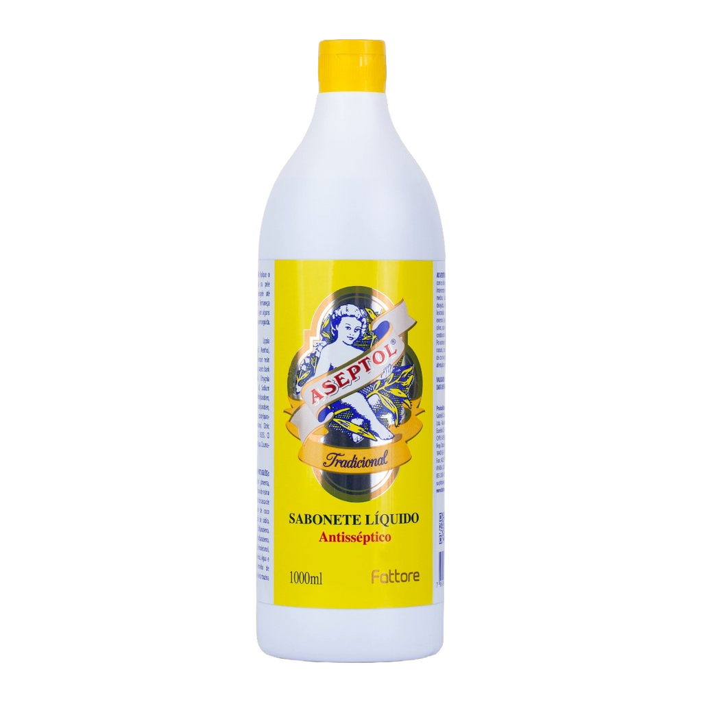 Aseptol Sabonete Antisséptico Tradicional 1 Litro