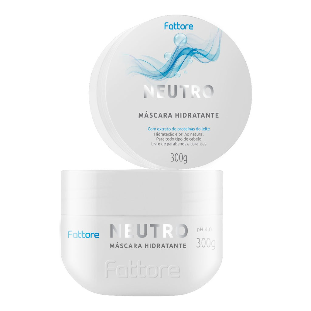 Fattore Máscara Hidratante Neutro pH 4.0 300g – Hidratação e Brilho