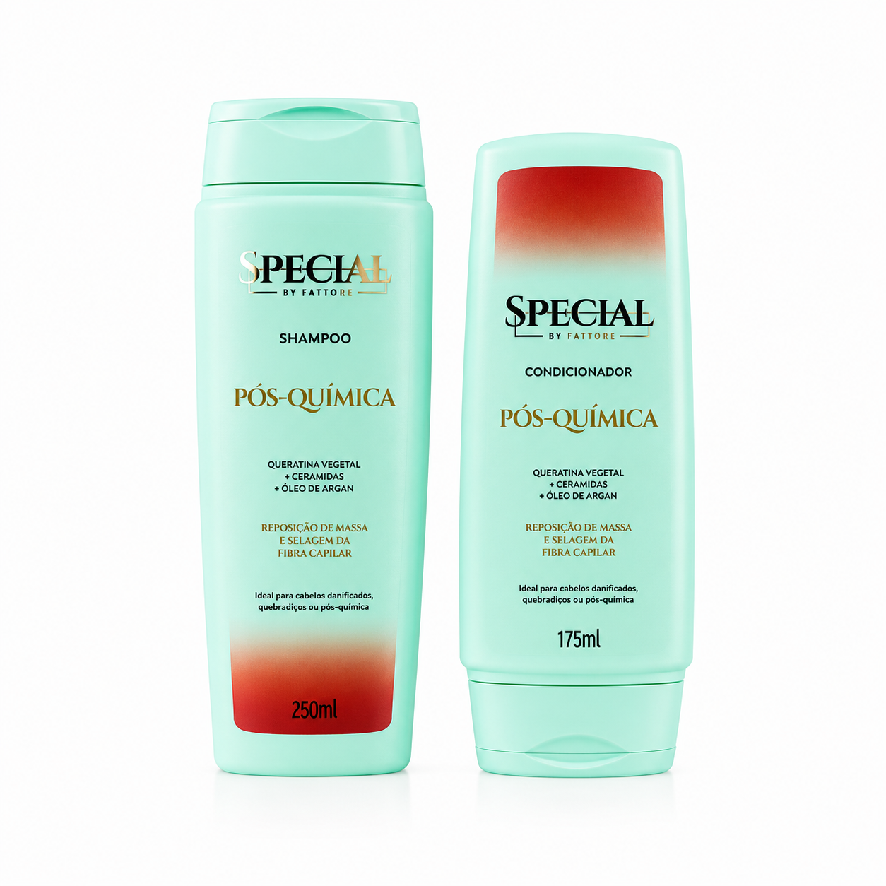 Kit Pós Química Special By Fattore Shampoo 250ml + Condicionador 175ml