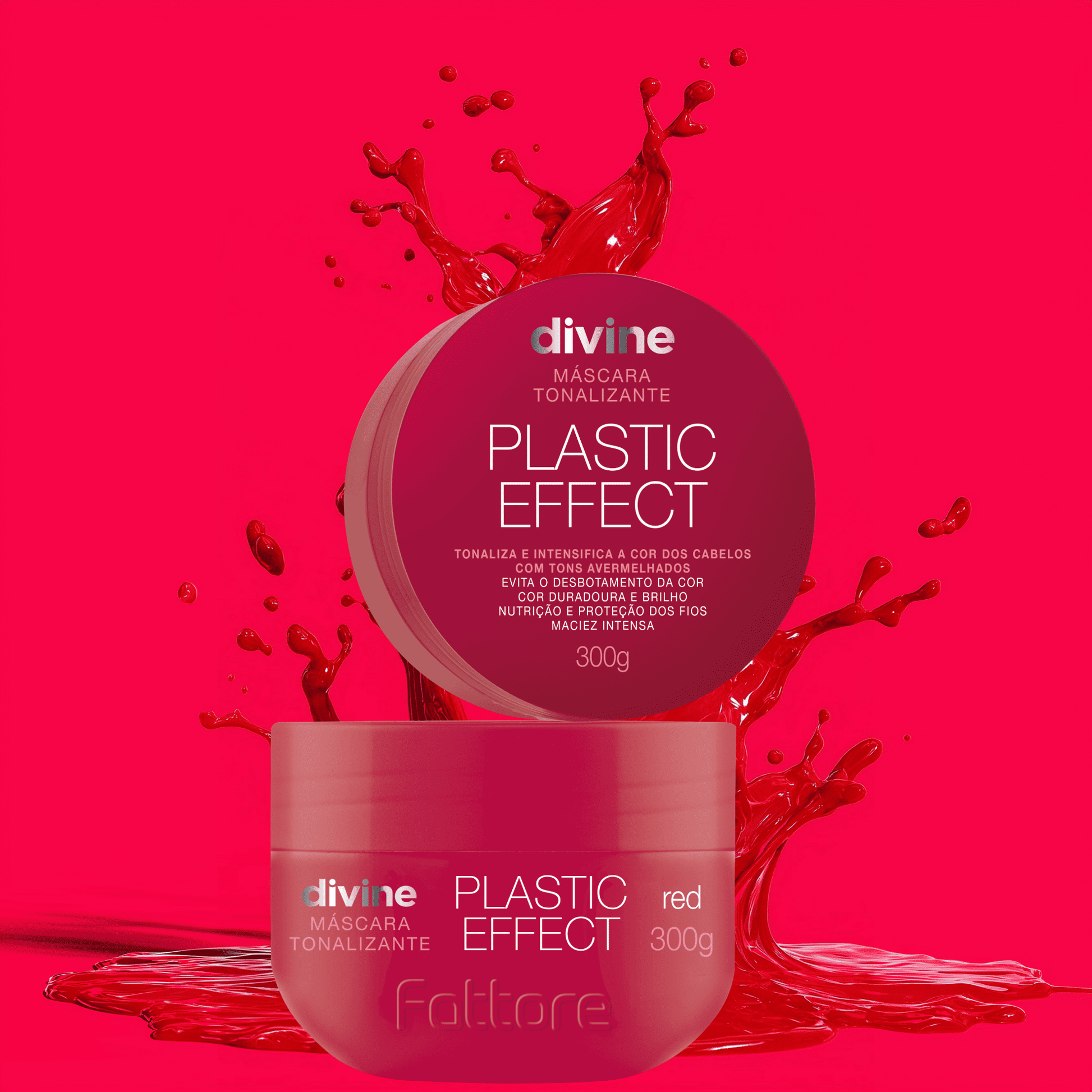 Fattore Máscara Tonalizante Red – 300g
