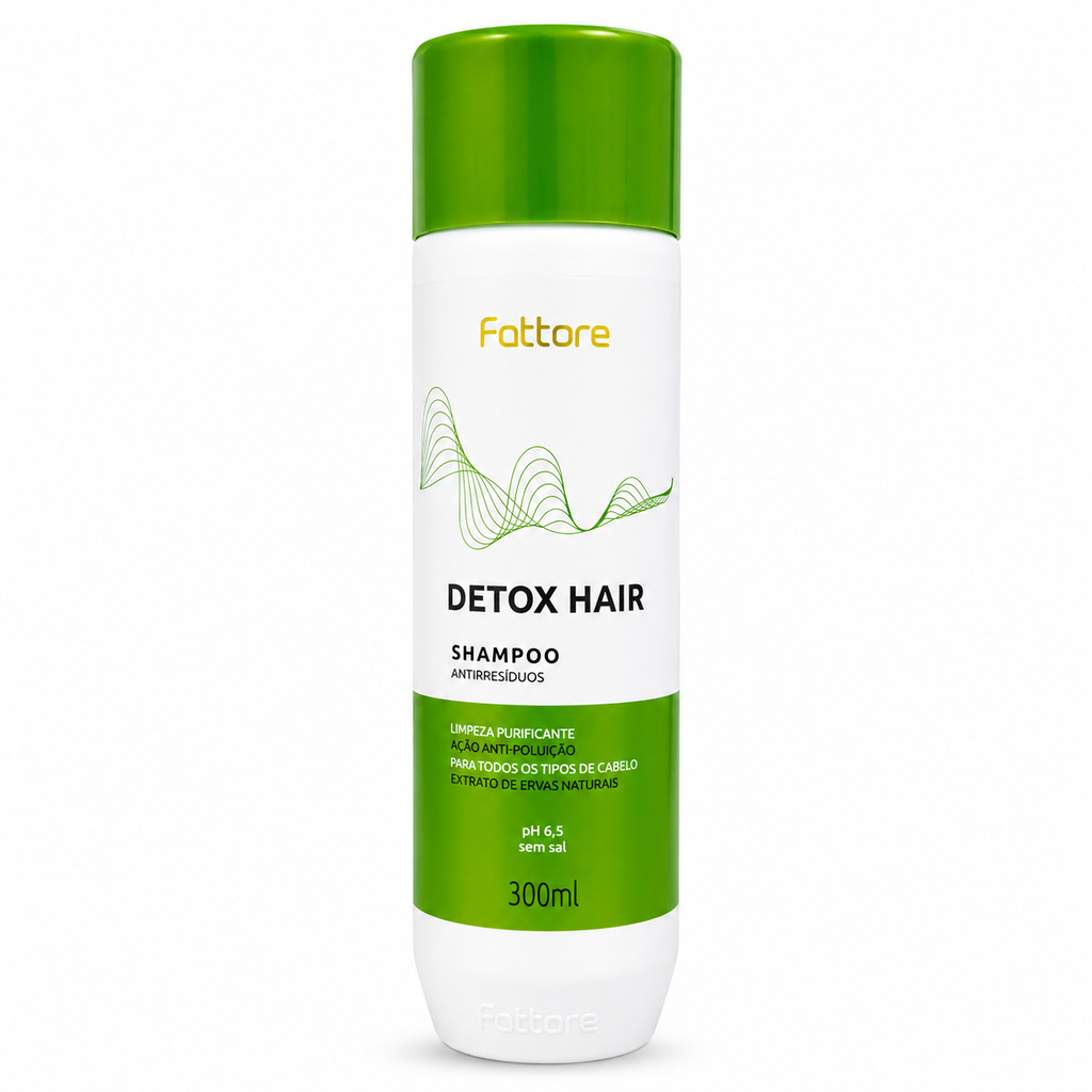 Fattore Shampoo Antirresíduos Detox Hair - 300ml