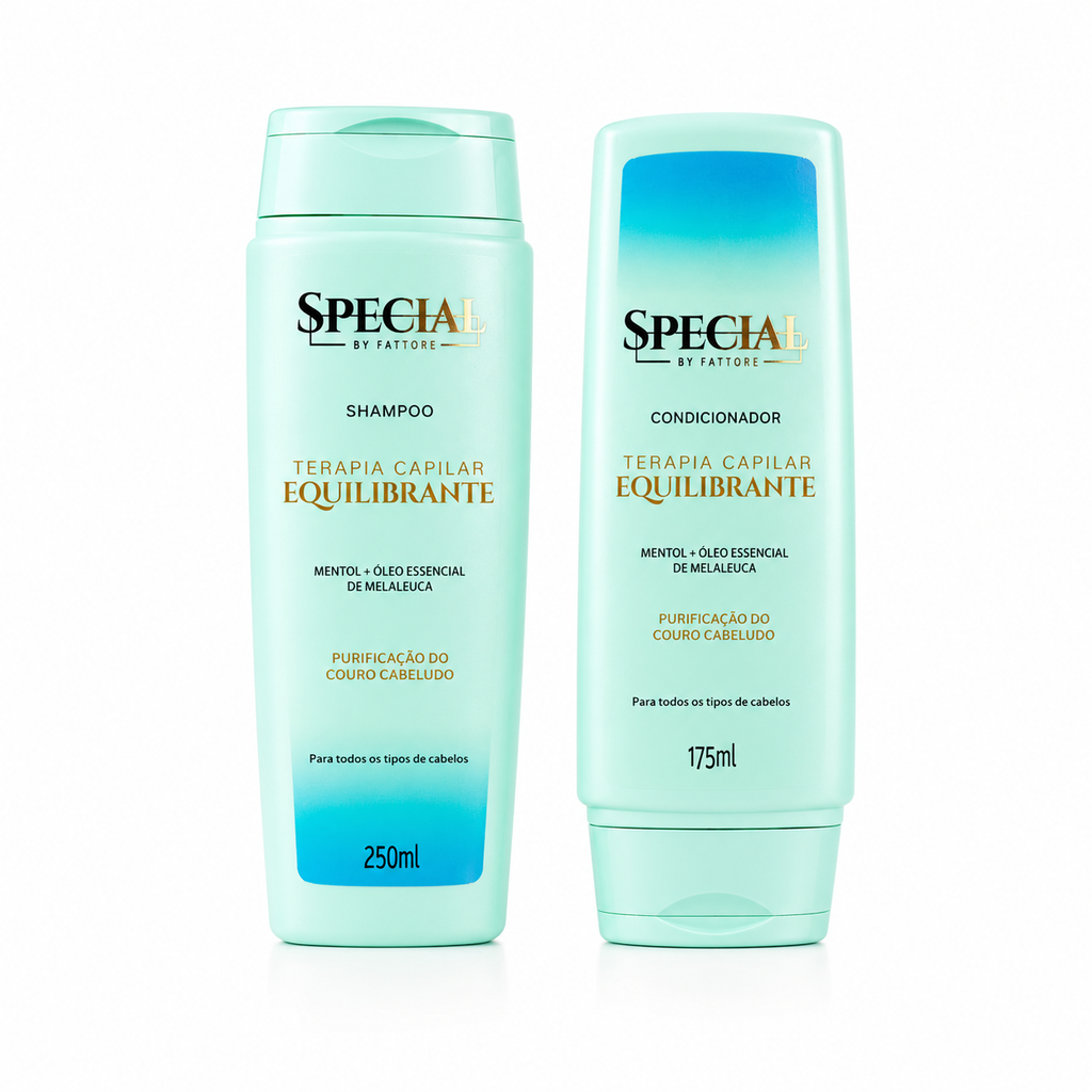 Kit Equilibrante Terapia Capilar Special By Fattore Shampoo 250ml + Condicionador 175ml