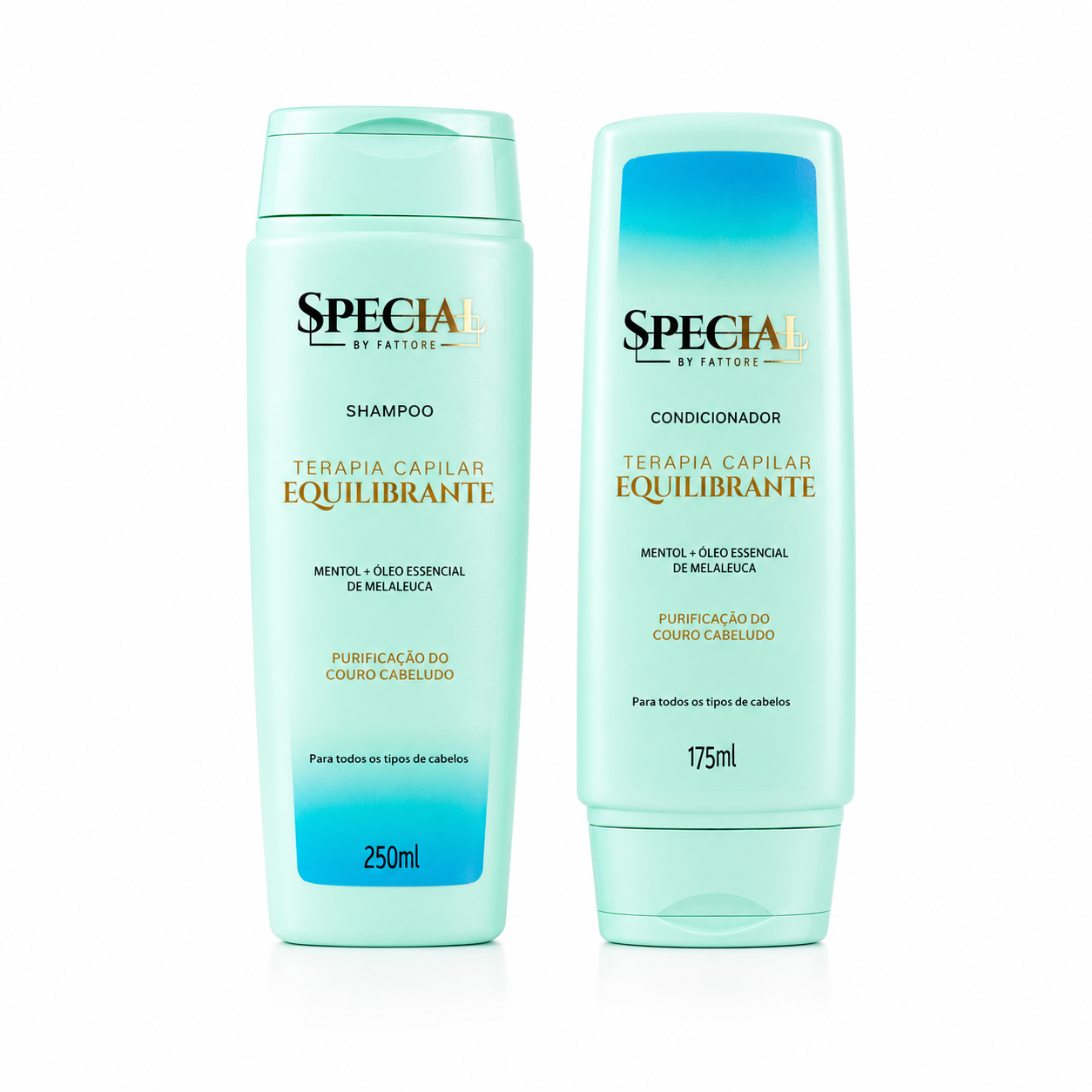 Kit Equilibrante Terapia Capilar Special By Fattore Shampoo 250ml + Condicionador 175ml